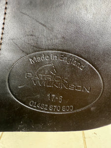 17 1/2” MW Patrick Wilkinson VSD/WH Saddle - Brown