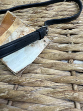 Load image into Gallery viewer, S/H Caldene Adjustable Padded Drop Noseband -Black- Pony