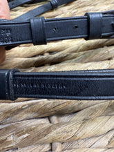 Load image into Gallery viewer, S/H Sue Carson Hidden Flash Padded Comfort Bridle-Black/White