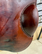 Load image into Gallery viewer, 16 1/2” MW Stride Free Double Flap Jump Saddle - Tan