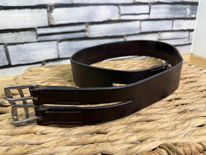 S/H West End English Leather Side Saddle Girth - Brown - 48”