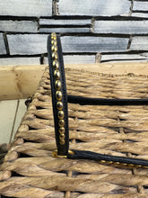 Load image into Gallery viewer, Large Arab In Hand Rolled Leather Show Halter/Bridle - Brass