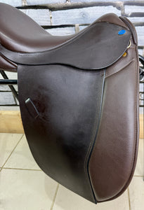 17 1/2” MW Patrick Wilkinson VSD/WH Saddle - Brown