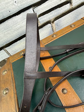 Load image into Gallery viewer, S. Milner &amp; Son Hunter Snaffle Bridle - Brown -Extra Full Size- English Leather
