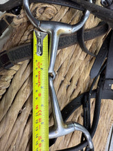 Load image into Gallery viewer, S/H Sabre Complete Cheltenham Gag Hunting Bridle - Brown - Full