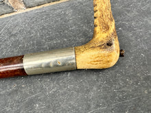 Load image into Gallery viewer, Gents Vintage Hunt Whip - Double Collars - Plaited Leather Thong