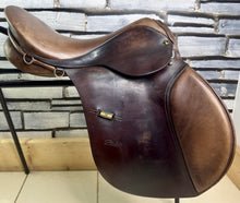 Load image into Gallery viewer, 18” Medium Zaldi Jupiter GP/Jump Saddle - Brown