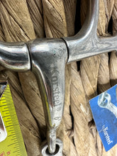 Load image into Gallery viewer, S/H 6” Korsteel JP French Link Hanging Snaffle/Baucher Bit