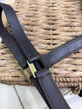 Load image into Gallery viewer, S/H XXF/Draft *MASSIVE* English Leather Headcollar - Brown