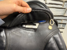 Load image into Gallery viewer, 16” Wide Native Pony Saddle Company WH/GP Saddle - Black