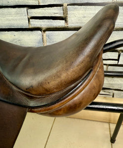 17” Wide-XW Ideal Apex H&C Cob GP Saddle - Brown