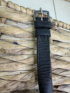 S/H 5 1/4” Cheltenham Running Gag Bit with English Leather Cheeks