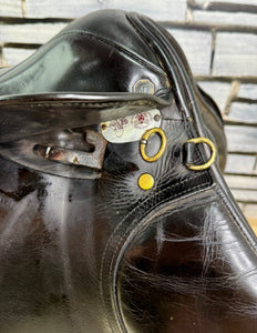 17” Narrow Farrington Event GP Saddle - Black