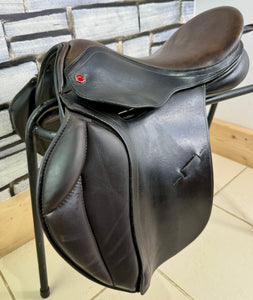 16” Wide Albion Selecta Pony GP/Jump Saddle - Brown