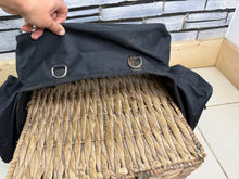 Load image into Gallery viewer, S/H Saddle Bags with Top Bags - Black