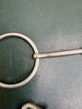 Load image into Gallery viewer, 4 1/2” Harvey Double Bit Set - Sliding Weymouth &amp; Narrow Mouth Bridoon- Showing