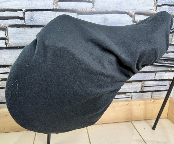 Fleece Saddle Cover - Pony Size - 15-16 1/2” - Black
