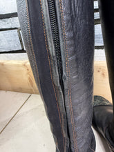 Load image into Gallery viewer, S/H DeNiro Tricoloure Leather Riding Boots - Size 39 XL - XW Calf