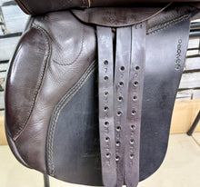 Load image into Gallery viewer, 17 1/2” Medium Silhouette Midas High Wither GP Saddle - Brown