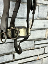 Load image into Gallery viewer, S/H Leather Lunge Cavesson - Cob