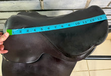 Load image into Gallery viewer, 14” MW English Tiny Tots Pony Show Saddle - Dark Brown