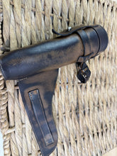 Load image into Gallery viewer, S/H English Leather Vintage Hunting Saddle Flask Case
