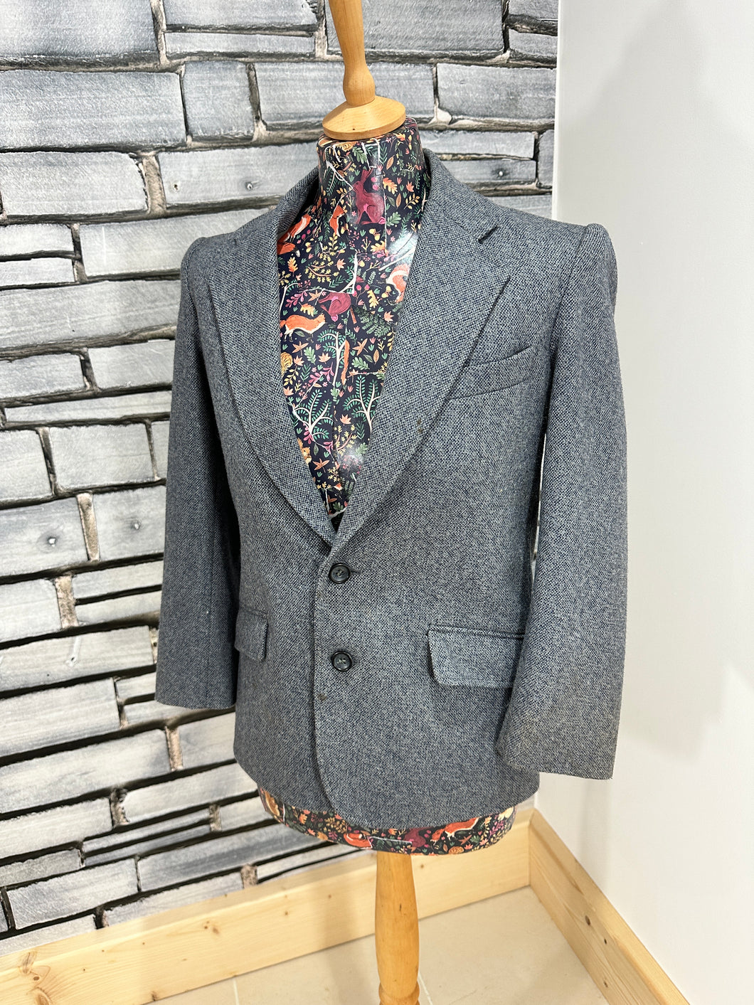 Perry Clothing Boys 31” Vintage Tweed Jacket