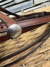 Load image into Gallery viewer, S/H Western Headstall/Bridle &amp; Reins - Brown - Full