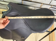 Load image into Gallery viewer, 16 1/2” Medium/Changeable Gullet Wintec Dressage Saddle - Black - Any width - N-XW