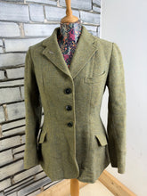Load image into Gallery viewer, Ladies Vintage Tweed Hunt Coat/Jacket - Size 36/Ladies 12