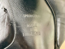 Load image into Gallery viewer, 17 1/2” MN English Made Jump/Hunt/XC Saddle - Black - TB/Ex Racer - Teamchasing