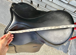 18” XW Hoop Tree GFS Pro Event GP Saddle - Black
