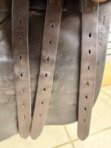 16 1/2” MW-Wide Dever GP Saddle - Brown