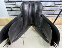 Load image into Gallery viewer, 16 1/2” MW/Wide Jeffries Falcon English Event GP Saddle - Black