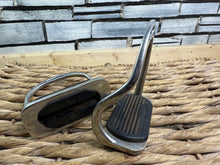 Load image into Gallery viewer, S/H 4” Bent Leg Safety Stirrup Irons