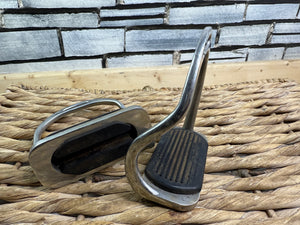 S/H 4” Bent Leg Safety Stirrup Irons