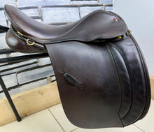 Load image into Gallery viewer, 17” XW Jeffries Stamford WH Saddle - Brown