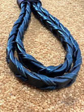 Load image into Gallery viewer, Caldene Laced Leather Reins - Brown - Pony
