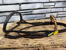 Load image into Gallery viewer, S/H English Show Hack/ROR Bridle - Brown  - Full