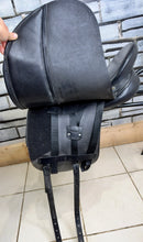 Load image into Gallery viewer, 17” XW Albion Spanish Riding School Classical Ultima Dressage Saddle -Upswept Panel- Extra Wide - Black