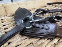 Load image into Gallery viewer, S/H Elastic 5-Point Breastplate &amp; Martingale -Brown- Small Pony