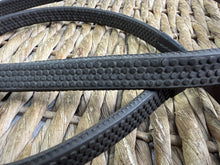 Load image into Gallery viewer, S/H Jeffries Rubber Reins - Brown- Pony