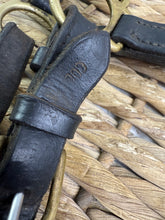 Load image into Gallery viewer, S/H Black Padded Leather Headcollar - Cob