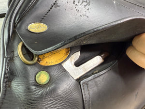 16” Wide Santa Cruz Pony GP Saddle - Black