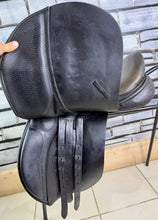 Load image into Gallery viewer, 16 1/2” Wide Ryder GP/VSD Saddle - Black