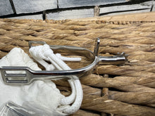 Load image into Gallery viewer, S/H Wauldhausen Adult Rowel Spurs with Boot Rest
