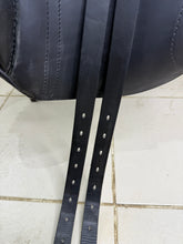 Load image into Gallery viewer, 16 1/2” XW Kes English Dressage Saddle - Black