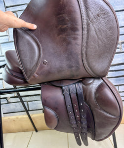 17 1/2” MW Winners Circle Jump Saddle - Brown