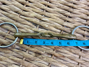 S/H 6 1/4” Sprenger KK Ultra Augrian Lozenge Loose Ring Snaffle