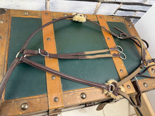 Load image into Gallery viewer, Devoucoux Biarritz Kolibri 5-point Breastplate -Brown- Large/Full - Elasticated with Martingale